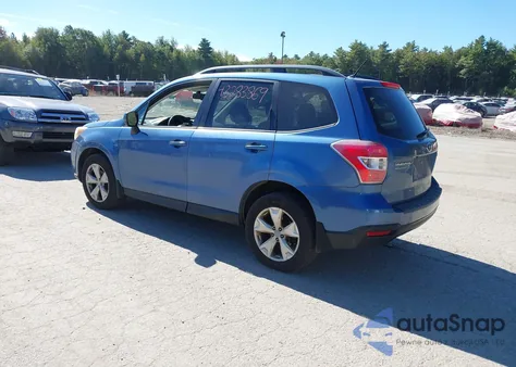 2015 Subaru Forester 2.5I Premium из США, поврежденный, VIN JF2SJADC5FH411244